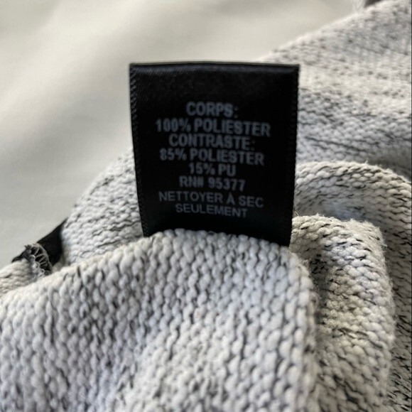 Sanctuary Sweater Dress with Faux Leather Sleeves Size Medium - Picture 8 of 8